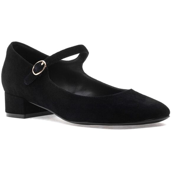 Revolve Jeffrey Campbell Suede Velvet Leather Mary Jane - Picture 1 of 10